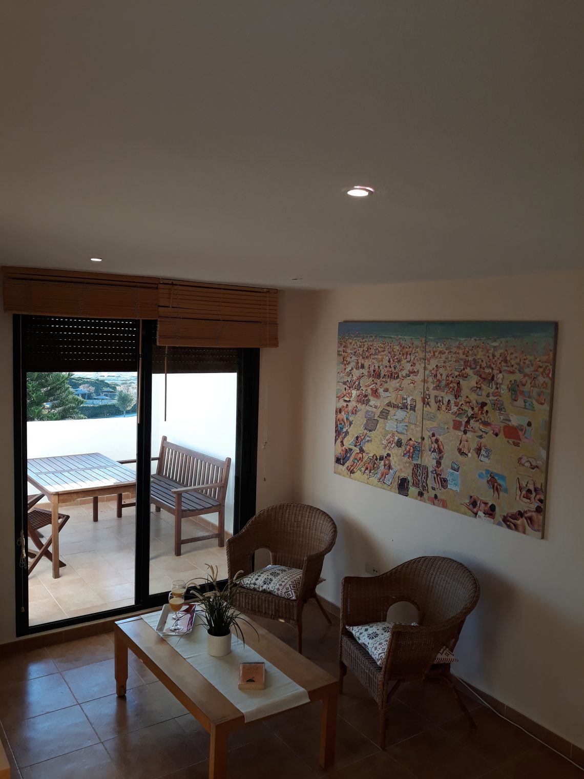 alquiler apartamento mirando al mar en zahara de los atunes
